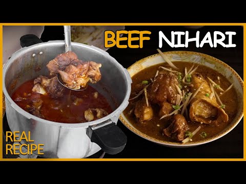 Best Beef Nalli Nihari Recipe | Street Food | Famous Beef Nihari | Kitchen Secrets