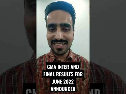 CMA RESULTS ANNOUNCEMENT 🎉