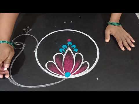 Peacock rangoli designs,Sankranti muggulu🌺🌺 Pongal rangoli designs,Sankranti kolam.