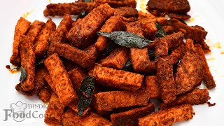 Spicy and Very Tasty Yam Fry/ Senai Kilangu Varuval