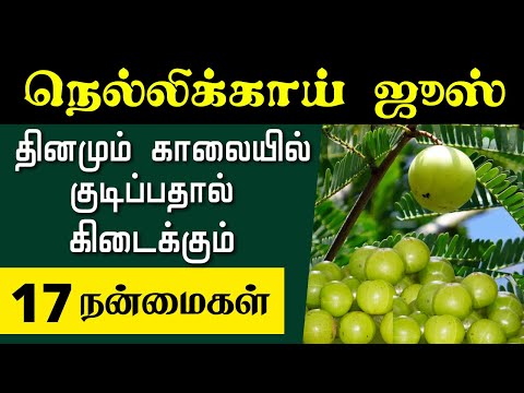 நெல்லிக்காய் ஜூஸ் 17 நன்மைகள் | amla juice benefits | nellikai juice health benefits | gooseberry