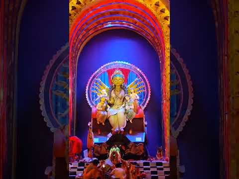 Durga puja 2024 in kolkata #durgapuja #westbengal #kolkata #ytshorts #smartphoneviralvideo