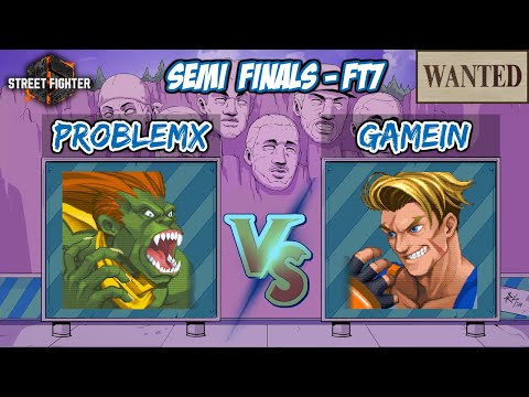 Problem X (blanka) vs Gamein (Luke) FT7 - WANTED SF6