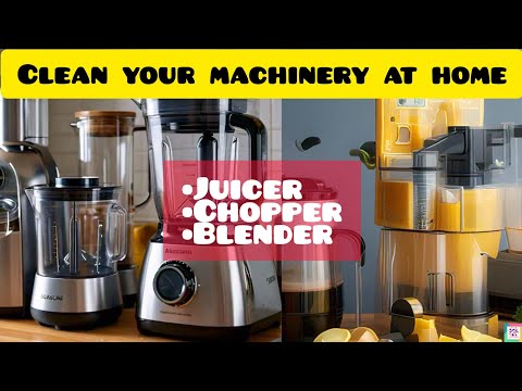 Blender Cleaning| Juicer Cleaning| Chopper Cleaning| How to Clean a juicer #juicercleaning #clean