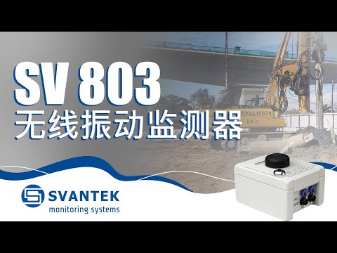 无线振动监测仪 | SV 803 | SVANTEK | 系统特点