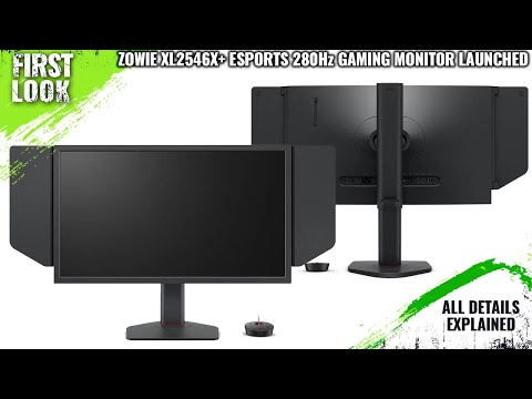 ZOWIE XL2546X+ Esports 280Hz Gaming Monitor Launched - Explained All Spec, Features And More