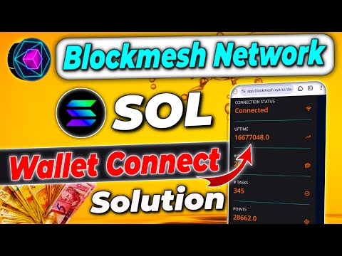 Blockmesh wallet connect | Blockmesh airdrop | Blockmesh network mining | Block mesh