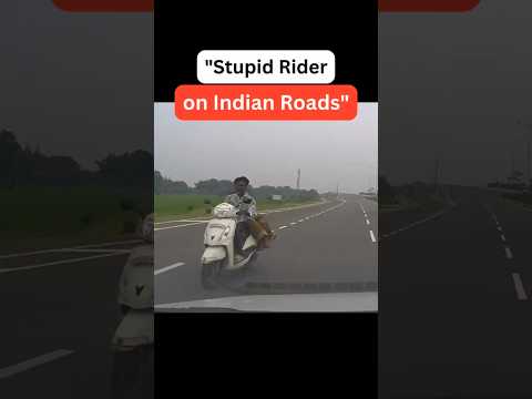 "Crazy Rider on the Roads of India! Capture Every Moment with Woodman Dashcam. Buy Now!"