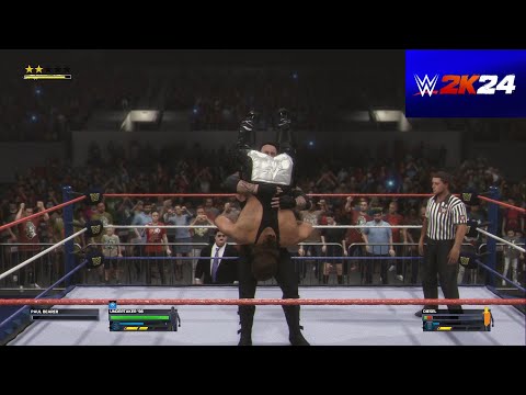 WWE Wrestlemania | The Undertaker (with Paul Bearer) vs Diesel | WWE2K24  Games | Neon Nights Gamer