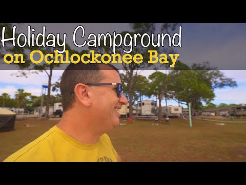 Holiday Campground on Ochlockonee Bay