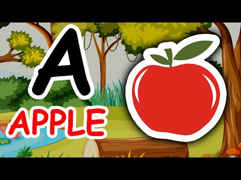 English Alphabet A to Z | Nursery Education Video | Learn ABC for Kids | toddler abcd