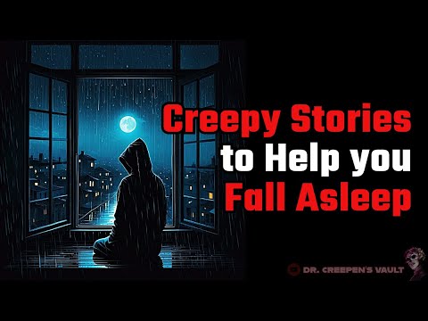 6 HOURS OF SCARY STORIES WITH CALMING RAINSTORM SOUNDS | Creepy Stories to Help you Sleep NO MIDROLL