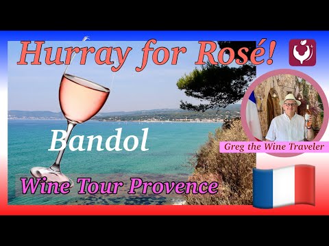 Provence, Rosé on the beach, Domaine de la Garrene.  Bandol Wine Tour.