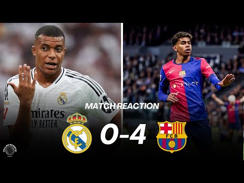 Real Madrid 0-4 Barcelona | Utter domination in the second half!