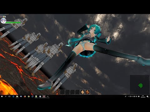 【MMD Fighting Game】Miku vs Teto!