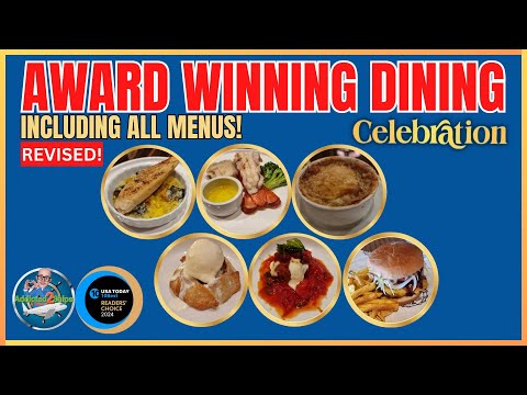 Carnival Celebration | Complete Dining Guide | Revised |  2024 #carnivalcelebration #dining