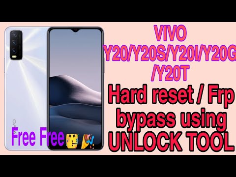 VIVO Y20| Y20I |Y20S |Y20G | Y20A HARD RESET & FRP BYPASS ||GOOGLE ACCOUNT REMOVE USING UNLOCK TOOL🔥