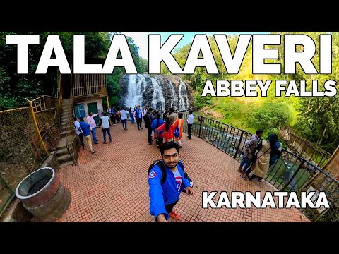 HISTORY OF KAVERI RIVER | TALA KAVERI & ABBEY FALLS MADIKERI | KANNADA VLOG | KARNATAKA #COORG