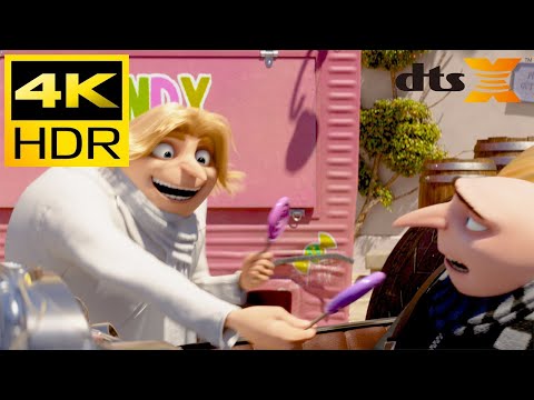 Despicable Me 3 (2017) - Best Scenes (4K HDR) .DTS X