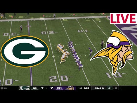 🔴LIVE🔴Green Bay Packers VS Minnesota Vikings /NFL ENVIVO/NFL Livestream