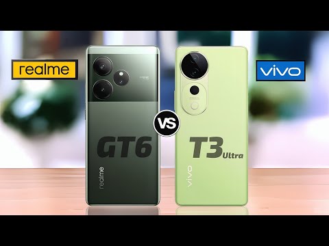 Realme GT6 5G VS Vivo T3 Ultra 5G