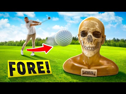 OUTLAW GOLF - 165 MPH GOLF BALL VERSUS BALLISTIC DUMMY