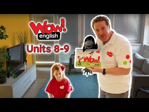 Wow English Red | English with Steve and Maggie | Units 8-9 | Wattsenglish