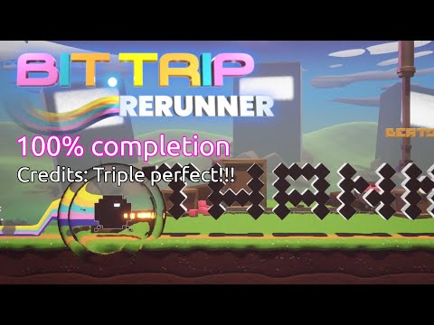 (100% completion) BIT.TRIP RERUNNER: Credits perfection!!! | Choice Provisions | Windows | 2023