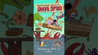 Catch up on all new episodes streaming on #ITVX! 🤖🧌🏊⏰🌱🦇 #davespud  #therubbishworldofdavespud