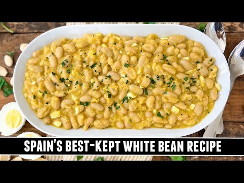 Spain's BEST-KEPT White Bean Recipe | Alubias Blancas en Pepitoria