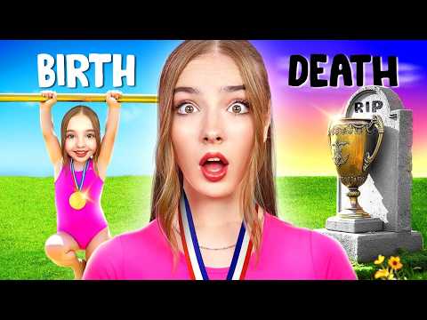 Tina Became the Best Gymnast! Birth to Death of Gymnast in Real Life