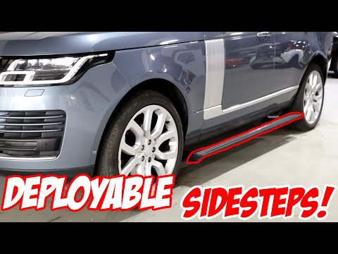 Automatic DEPLOYABLE Side Steps | Range Rover Vogue!