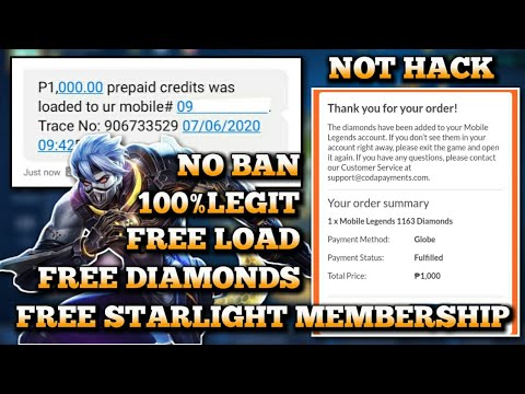 Free load website 2023 - Free Mobile Legends Diamonds with Proof! (with English Subtitle)