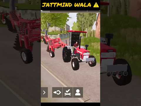 Swaraj 855 testing in pelta powerful #fs20 #game #swraj855 #power #jatt #india  #shorts #viral #855