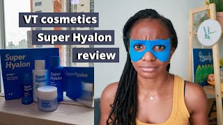 VT cosmetics Super Hyalon review // korean skincare on dark skin