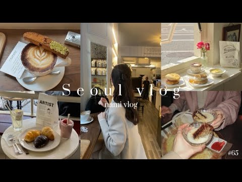 《vlog》韓国旅行✈️カフェ巡り/韓国料理/ショッピング 한국 여행