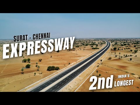 Surat Chennai Expressway | 1271 KM 2nd Longest Expressway | Surat Chennai Economic Corridor Update