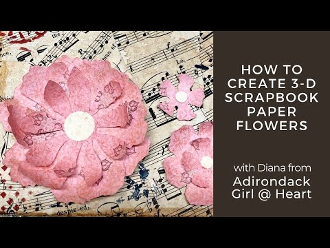 3 D Paper Flowers