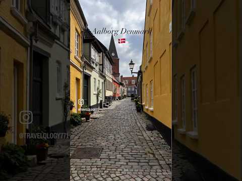 Aalborg Denmark Port Stop | Walking Tour ⬇️ description #myvikingstory #travel #cruise