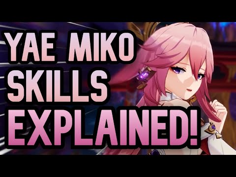 YAE MIKO OFFICIAL KIT REVEALED! | Genshin Impact 2.5 Livestream