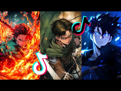 Anime Edit🍷Badass Anime🗿 Moments Tiktok compilation With Anime and Song Name PART 101 in [4K]