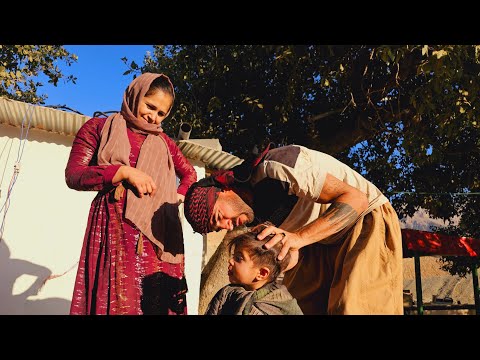 Embracing Nomadic Life: Caring for Mother & Charcoal Making with Sajjad & Rahela 🌳❤️