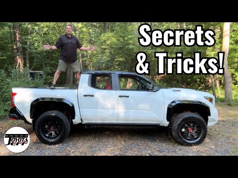 2024 Tacoma TRD Pro SECRETS, Tricks, Hacks, Easter Eggs, Features, and Everything to Know!