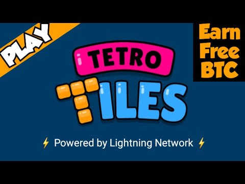 Play Tetro Tiles Puzzle Blocks by Thndr Games | Earn Free Bitcoin Game | Wallet of Satoshi