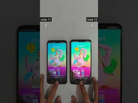 redmi note 11 vs redmi note 12 speed test #shorts #redminote12 #redmi #viral #youtubeshorts