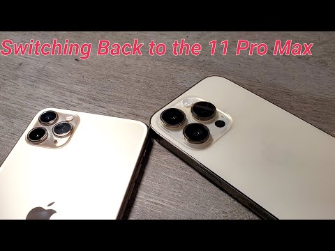 Switching back to the 11 Pro Max