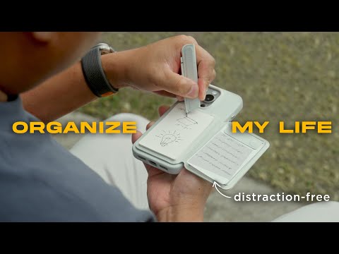 A Distraction-Free Way To Organize Your Life