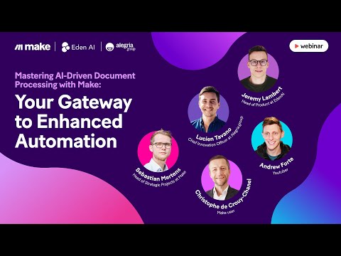 [Webinar] Mastering AI-Driven Document Processing with Make