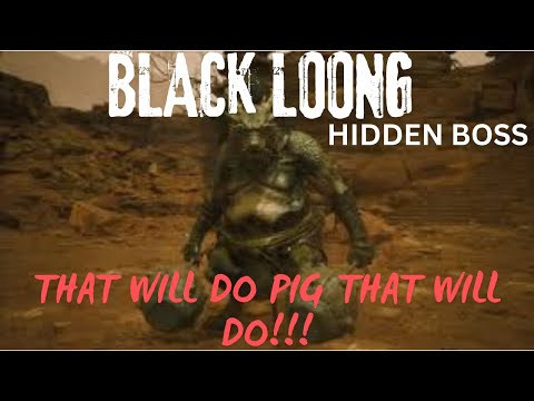 black myth wukong hidden boss BLACK LOONG