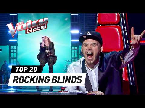 ROCKSTARS turn their Blind Auditions into CONCERTS on The Voice